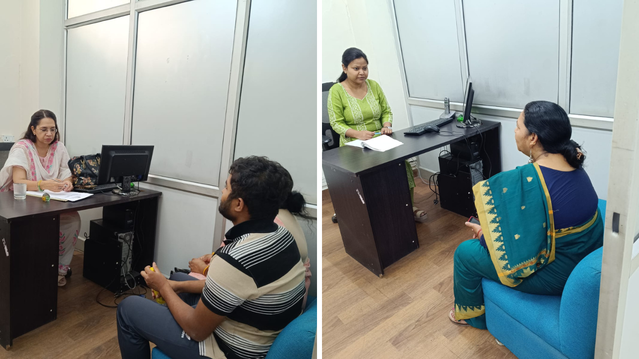 Family counselling session